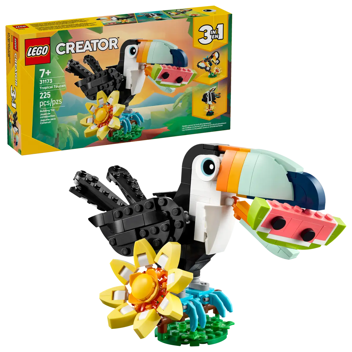Lego Creator – Fauna Salvaje Tucán Tropical (31173)
